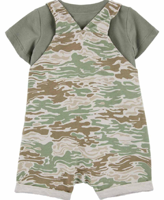 Jardineira Camuflada Bebê Carter's - comprar online