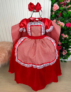 Vestido Chapéuzinho Vermelho - comprar online
