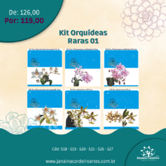 Kit Orquídeas Raras 01