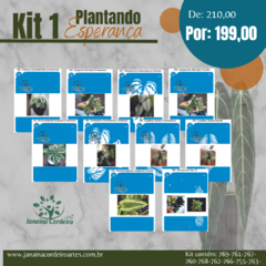 Kit 1 Plantando Esperança (10 gabaritos) - comprar online