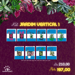 Kit Jardim Vertical 1
