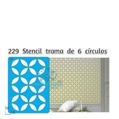 229 - Trama de 6 Círculos