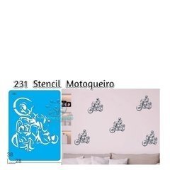 231 - Estampa Motoqueiro