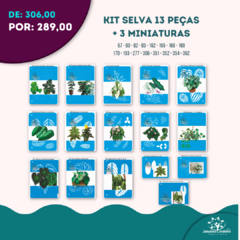 Kit Selva 13 Stencil Grande + 3 Miniaturas - comprar online