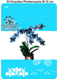 54 - Stencil Orquídea Phalaenopsis M - comprar online