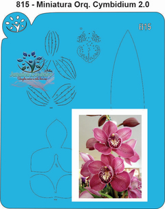 815 - Miniatura Orquídea Cymbidium 2.0