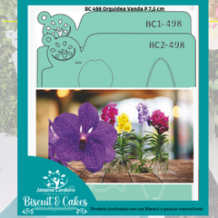 BC 498 - Orquídea Vanda M 12cm