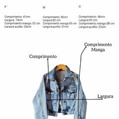 jaqueta jeans feminina infantil juvenil - Menina&Moça