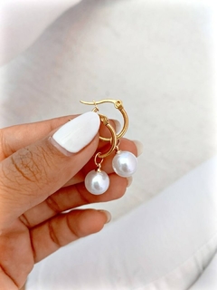 ARGOLLAS PEARL L - AC DORADO - comprar online