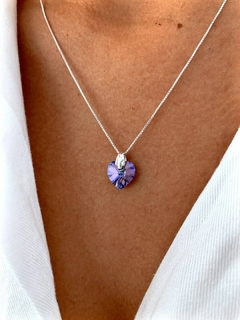 CONJUNTO SWAROVSKI VIOLETA - PL