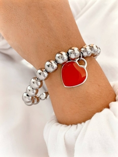 PULSERA BIG HEART - AC - comprar online