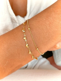 PULSERA LOVI - ACERO DORADO