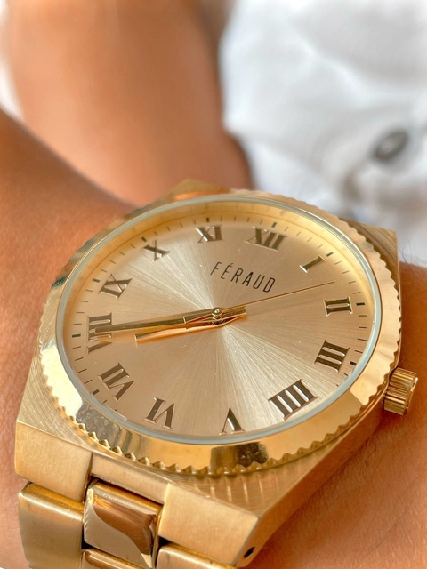 Reloj feraud online dorado