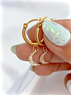 ARGOLLAS DERICE LUNA - AC DORADO - comprar online