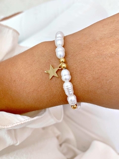 PULSERA KEIRA STAR - AC DORADO