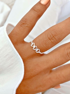 ANILLO TRIPLE LOVE - PL - comprar online