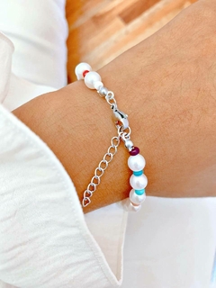 PULSERA PERLA MINI IRIS - AC - comprar online