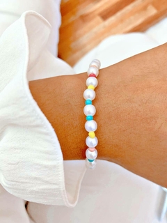 PULSERA PERLA MINI IRIS - AC