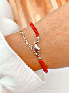 PULSERA CANUTILLO HAPPY RED - AC - comprar online