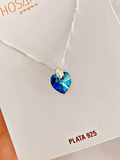 CONJUNTO SWAROVSKI AZUL - PL - tienda online