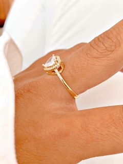 ANILLO MINI CORAZON CUBIC - AD - comprar online