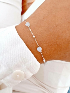 PULSERA CORI BLANCO - AB