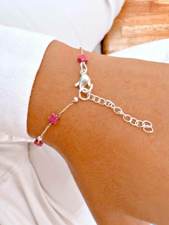 PULSERA ESTRE FUSCIA - AB - comprar online