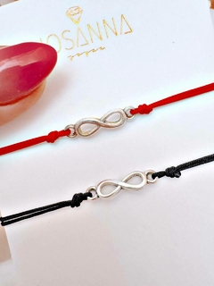 PULSERA COMPARTIR INFINITO ROJO - FANTASIA