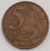 5 centavos real 2002 Data Marcada na internet