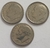 3 Moedas 1 Dime USA Diversas