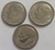 3 Moedas 1 Dime USA Diversas