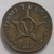 5 centavos, 1943 - Latão