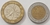 2 Moedas Estrangeiras Diversas , França e México