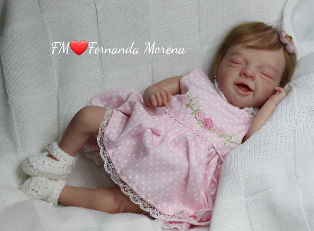 Body para Mini Bebê Reborn kit Salia - Roupinha Doll 