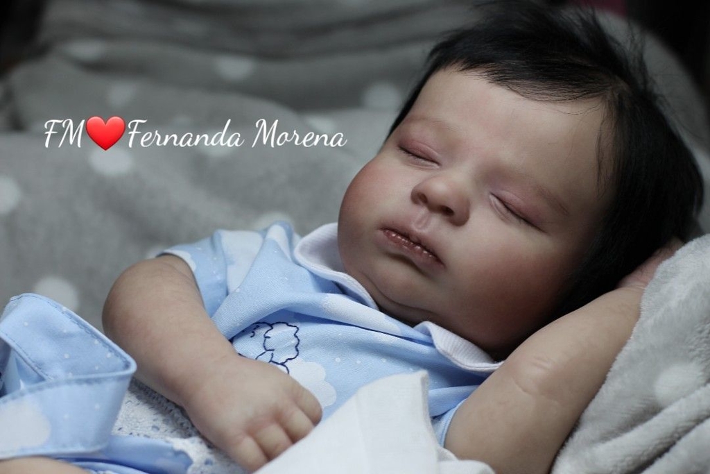 Bebê reborn Noah - Maternidade Fernanda Morena