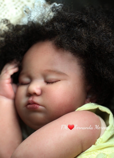 Bebê reborn kit raven - Maternidade Fernanda Morena