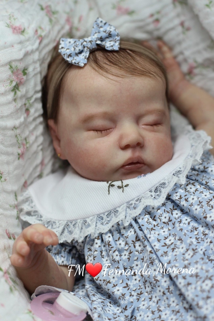 bebe reborn kit delilah - Maternidade Fernanda Morena