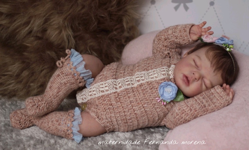 Bebê reborn Noah - Maternidade Fernanda Morena