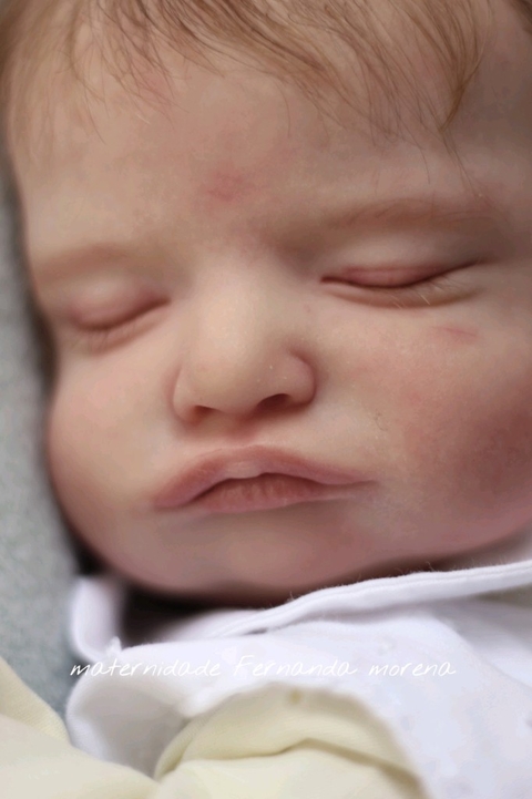 Bebê reborn kit raven - Maternidade Fernanda Morena