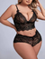 Lingerie Floral Plus Size | L2086 - Louca Paixão