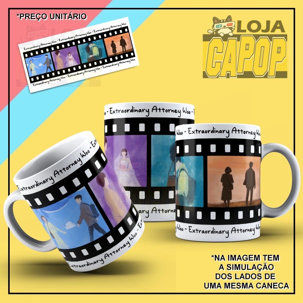 Caneca Porcelana Personalizada Dorama Uma Advogada Extraordinária Netflix -  Escorrega o Preço