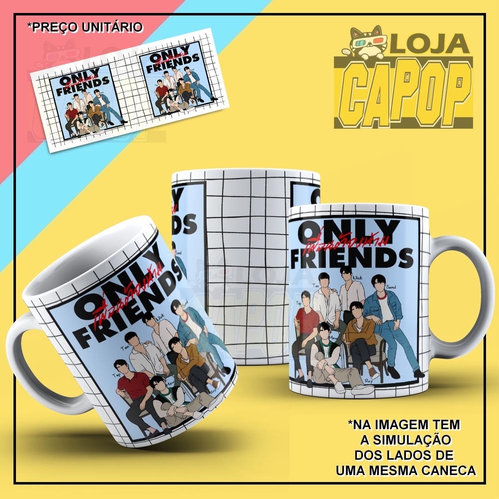 Caneca Only Friends - BL Online