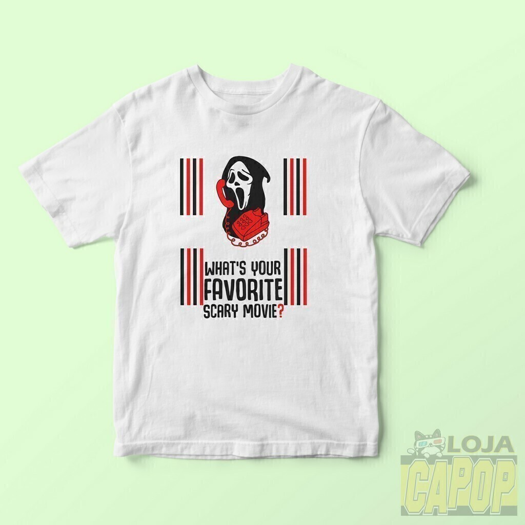 Camiseta Pânico - Favorite Scary Movie