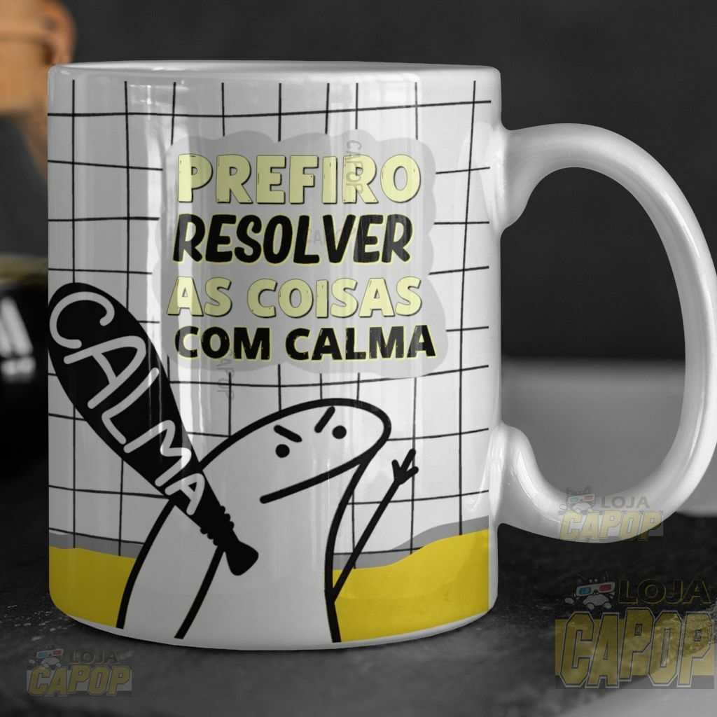 Caneca Flork Meme Fonoaudiologia