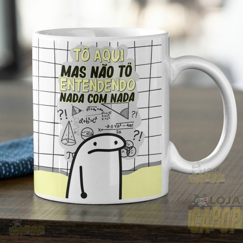 Caneca Flork Meme Fonoaudiologia