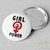 Bottons girl power feminismo