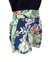Shorts Mob Floral Azul Verde (P) - comprar online