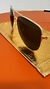 Óculos de Sol Aviador Dourado - Etiqueta12 Brechó - Moda pra Circular!