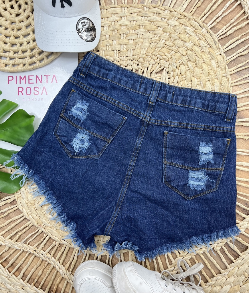 Short jeans desfiado Isis