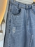 Calça jeans wide leg rasgados - loja online